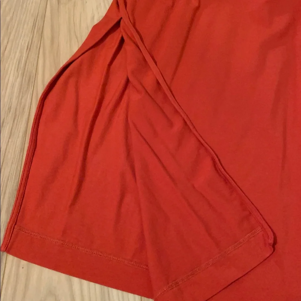 Cuyana Sleeveless Drape-Back  Dress in red - Picture 10 of 14